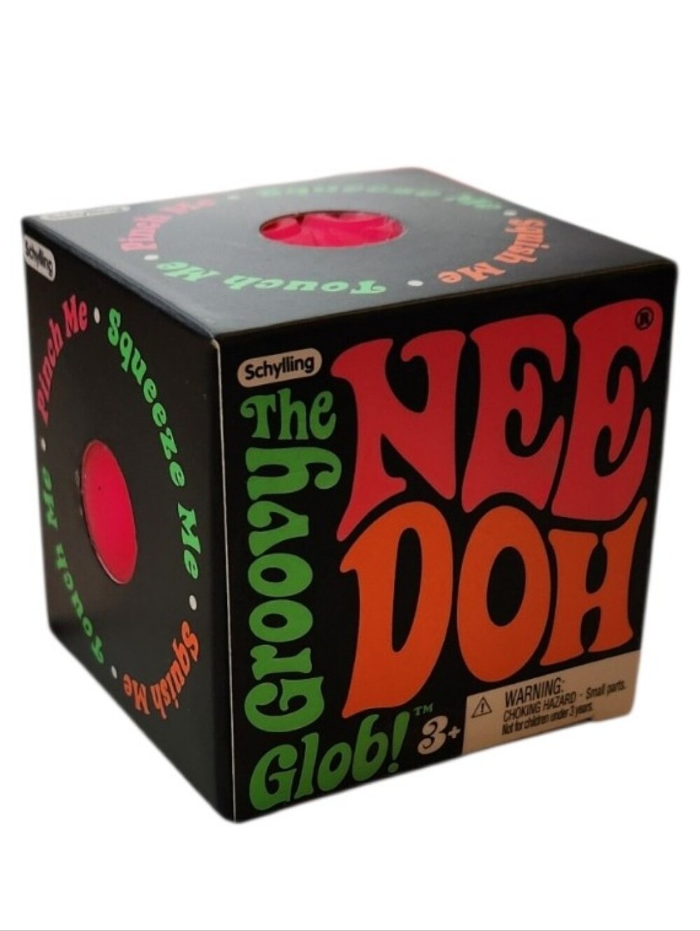 NEW NeeDoh The Groovy Glob That Started It All! The Original NeeDoh Ball-Pink